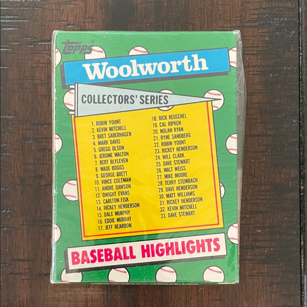 Tools. Woolworth Collector’s Series. 1990. Baseball Highlights. - Picture 3 of 4